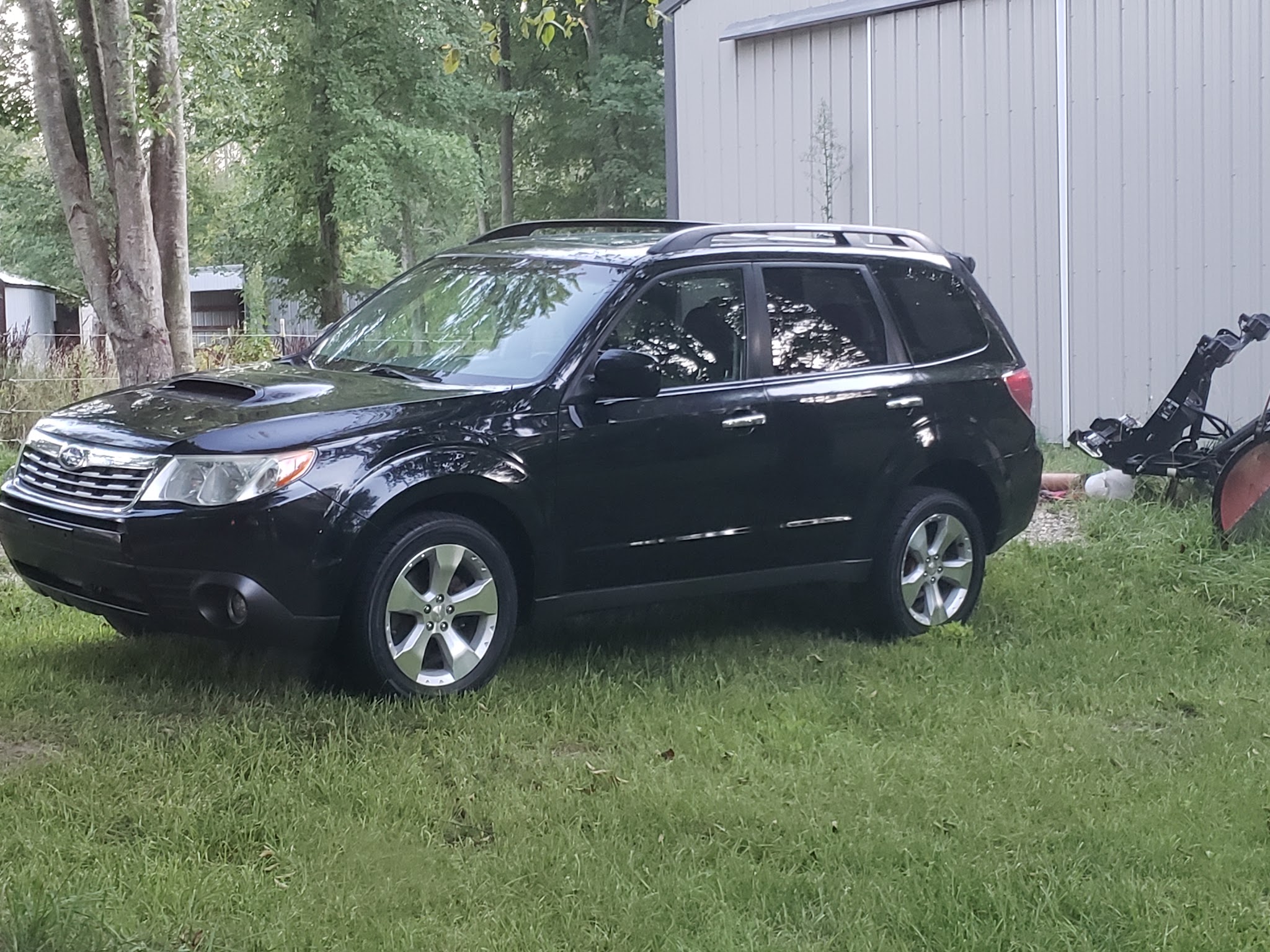 Forester at the shop